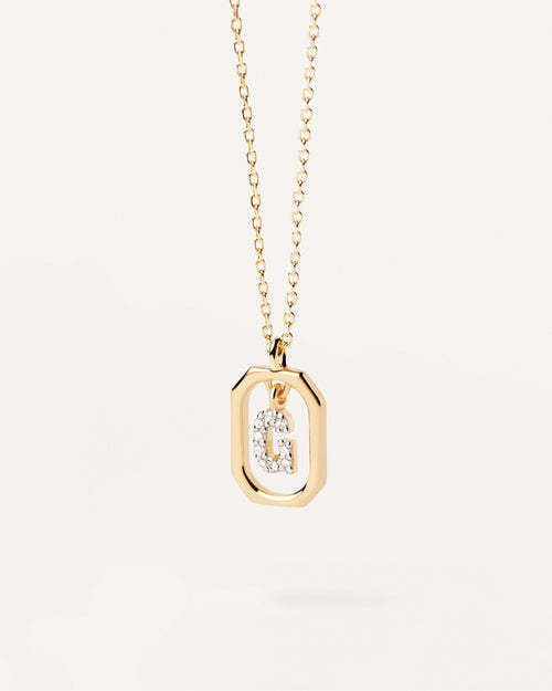Wholesale MINI Alphabet Silver Necklaces